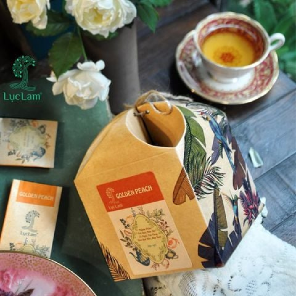 Herbal Tea Golden Peach 20 Tea Bags