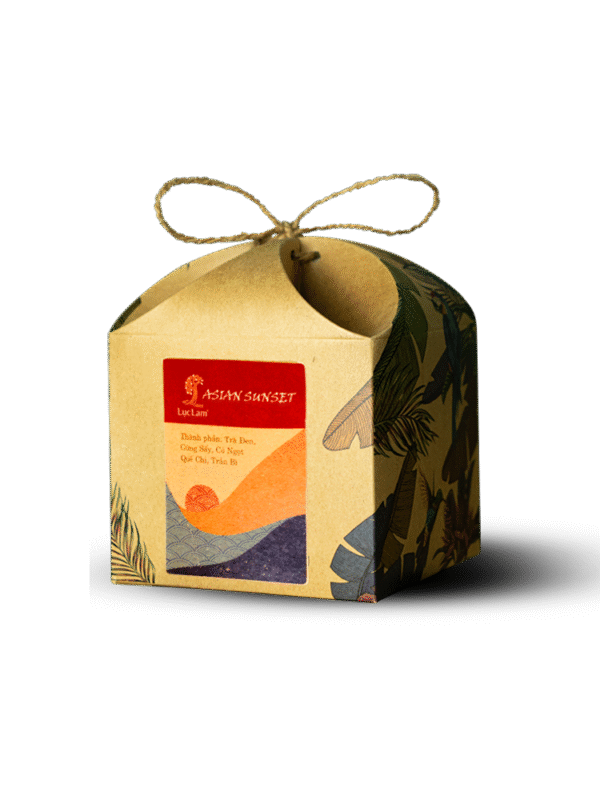 Asian Sunset Herbal Tea - Box of 20 tea bags - Image 2